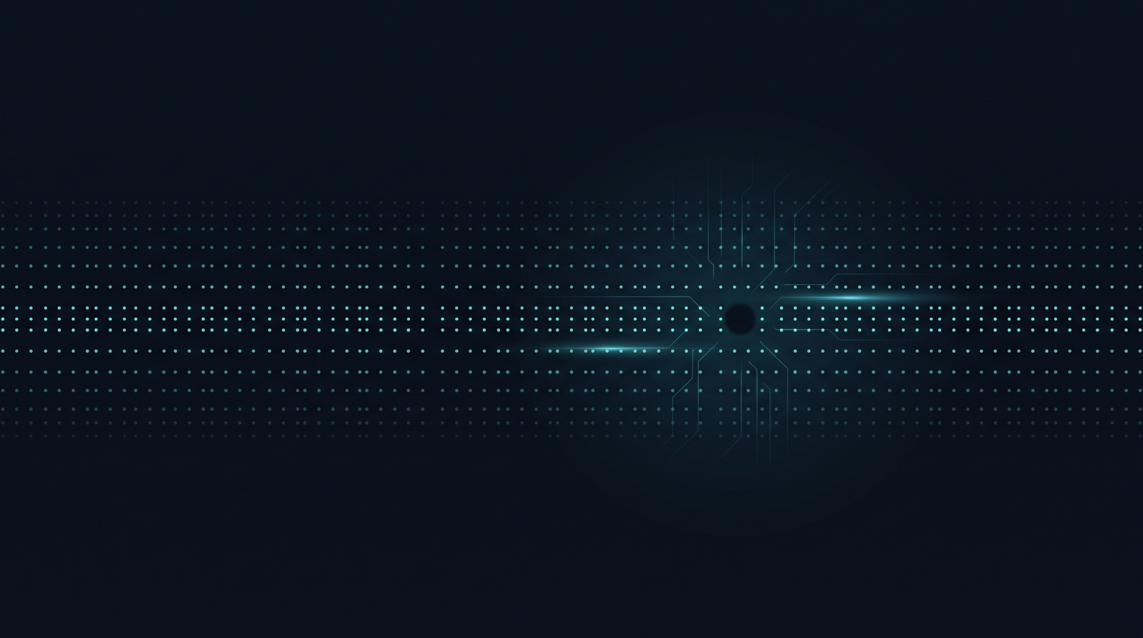 A grid of lit indicators with one gone dark